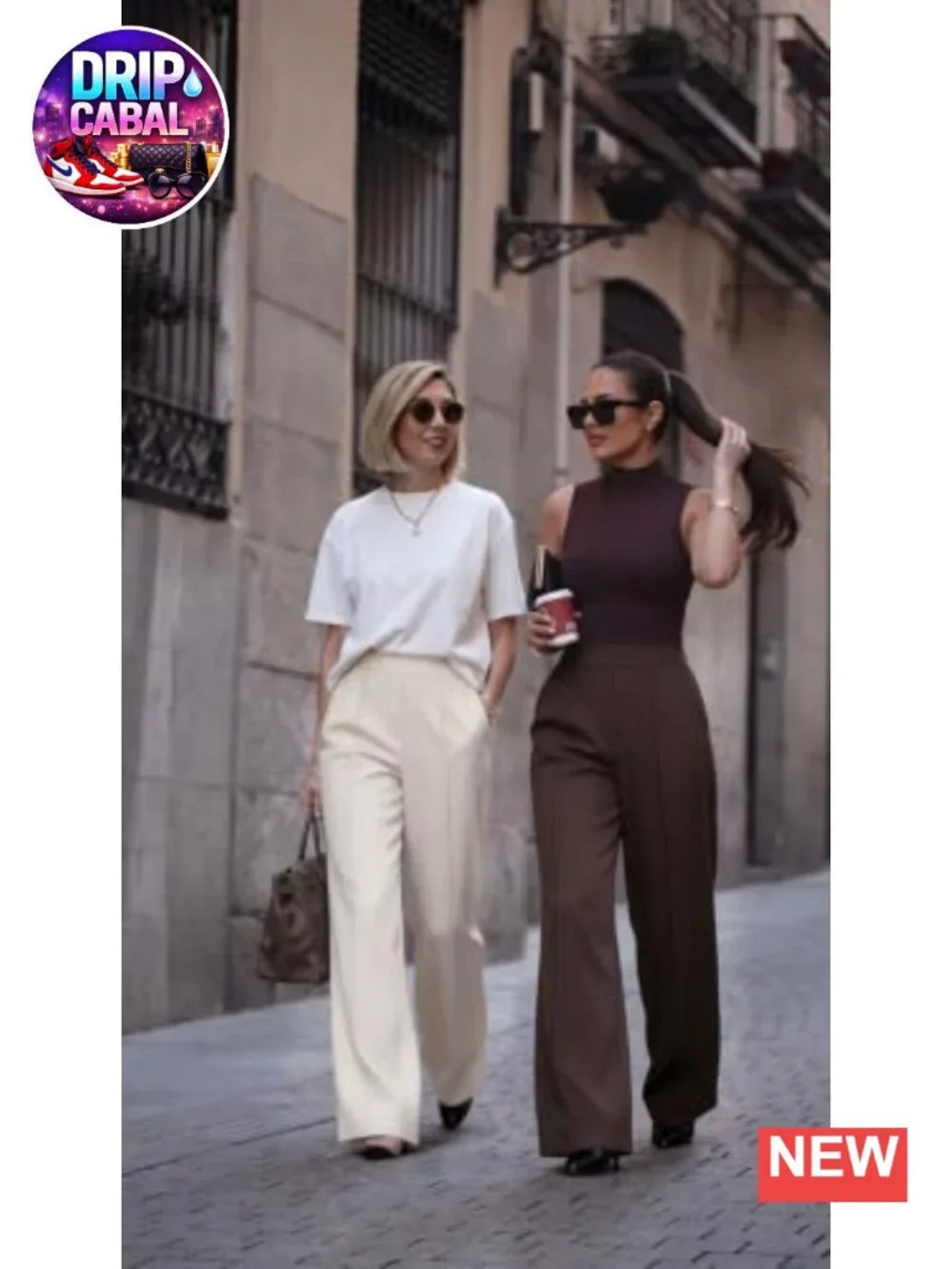 Wide Leg Dress Pants High Waisted Pull On Work Trousers Business Casual Palazzo